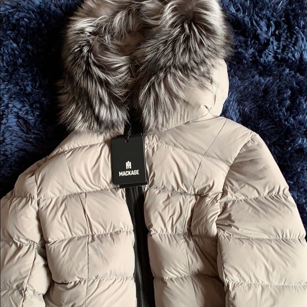 Women’s size large Mackage (long coat)